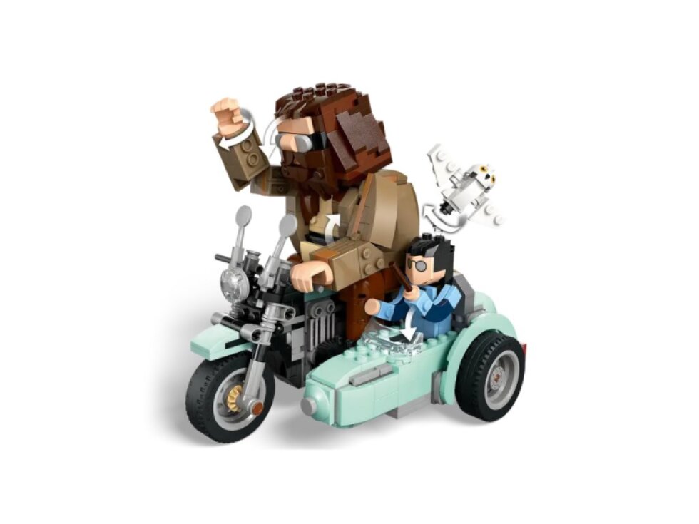 LEGO® Harry Potter™ Hagrid™ a Harry na motorce 76443