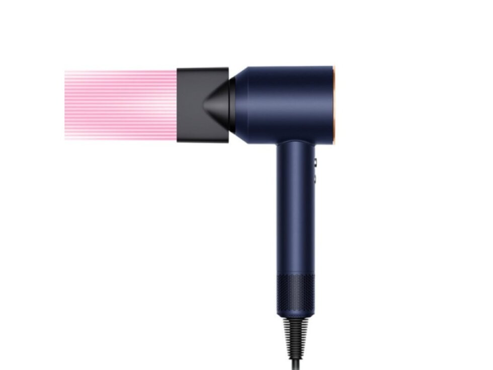 Dyson Supersonic HD07 - Pruská modrá/Medená, Rýchle Sušenie