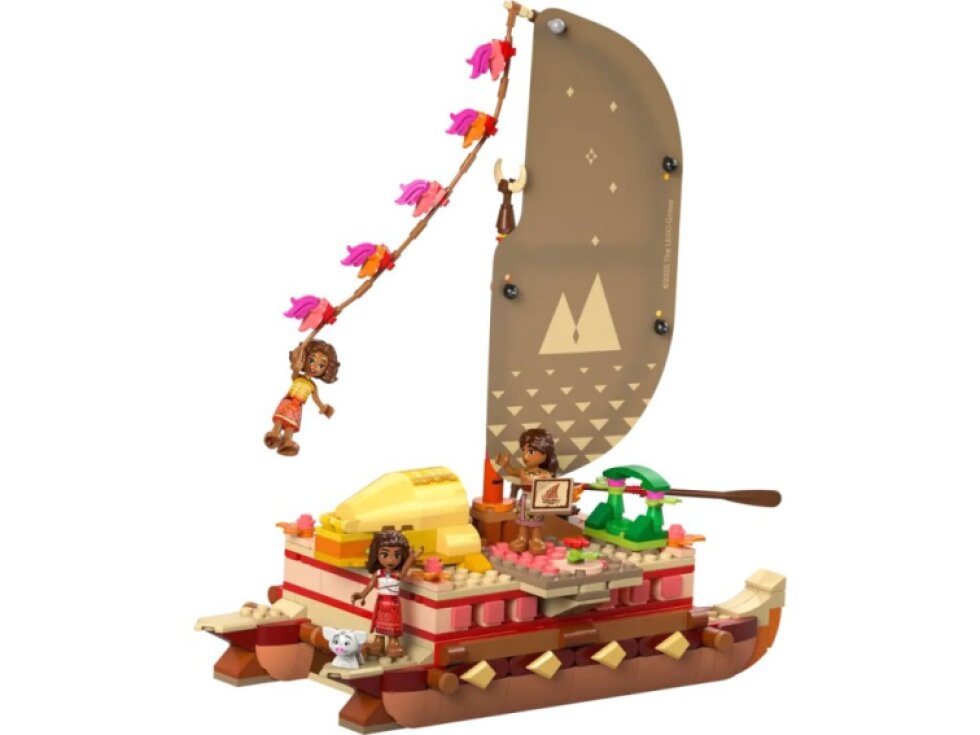 LEGO® - Disney Disney Vaiana a dobrodružství na kánoi 43270