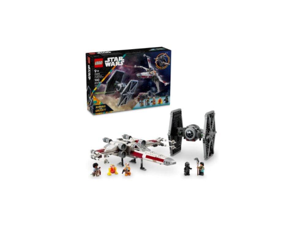 LEGO® Star Wars™ Stíhačka TIE a X-wing – kombinovaná stavebnice 75393