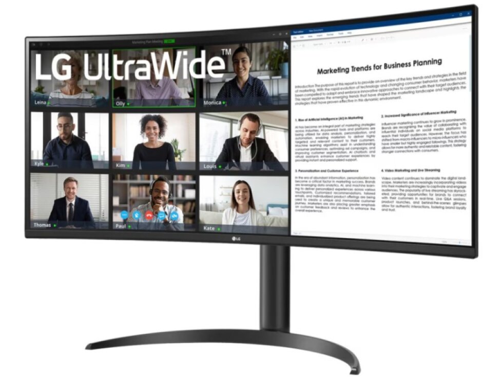 34" monitor LG 34WR55QK-B