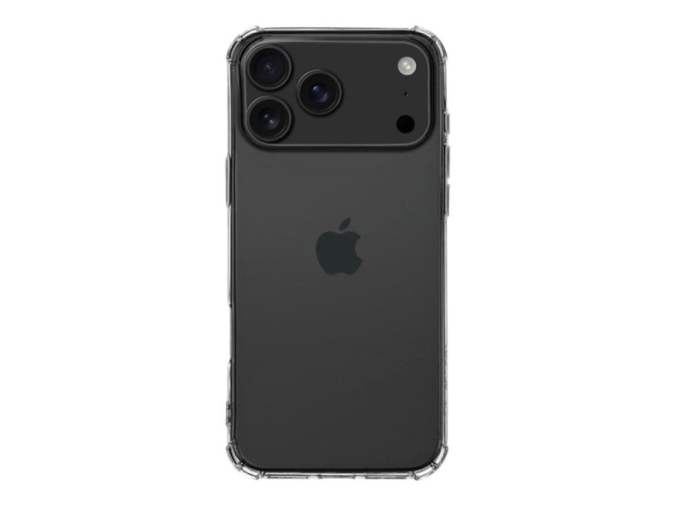 Taktický TPU Plyo kryt pre iPhone 17 Pro Max - Transparentný