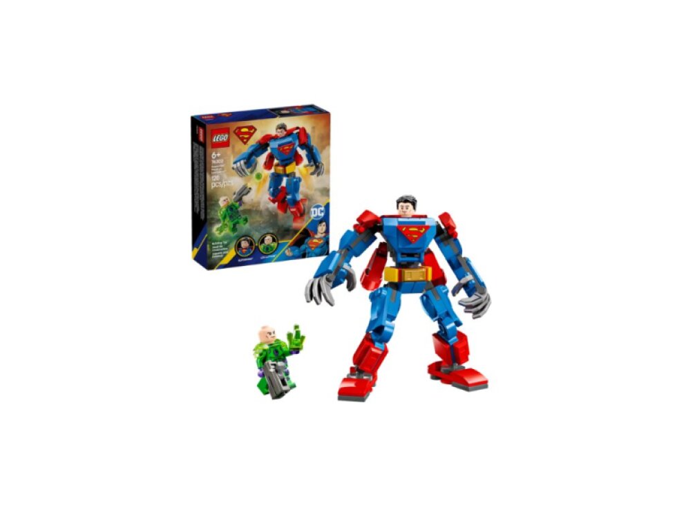 LEGO® DC Batman™ Superman™ v robotickém obleku vs. Lex Luthor™ 76302