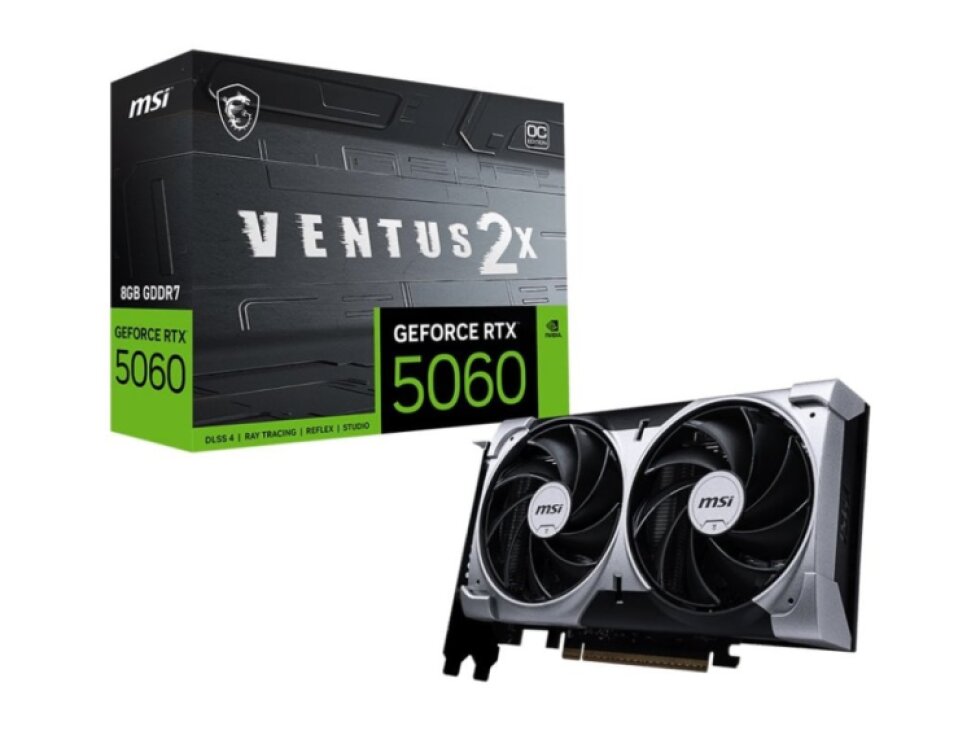 MSI GeForce RTX 5060 8G VENTUS 2X OC