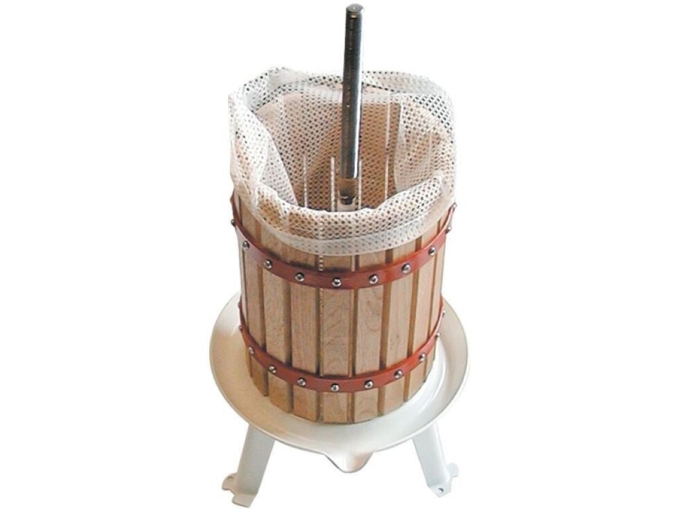 GÜDE OP 30 - Ručný lis na ovocie s 30L košom