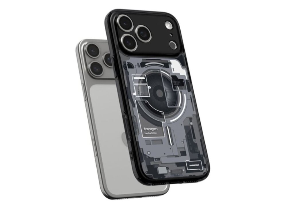 Spigen Ultra Hybrid MagSafe kryt pre iPhone 17 Pro Max - Čierny