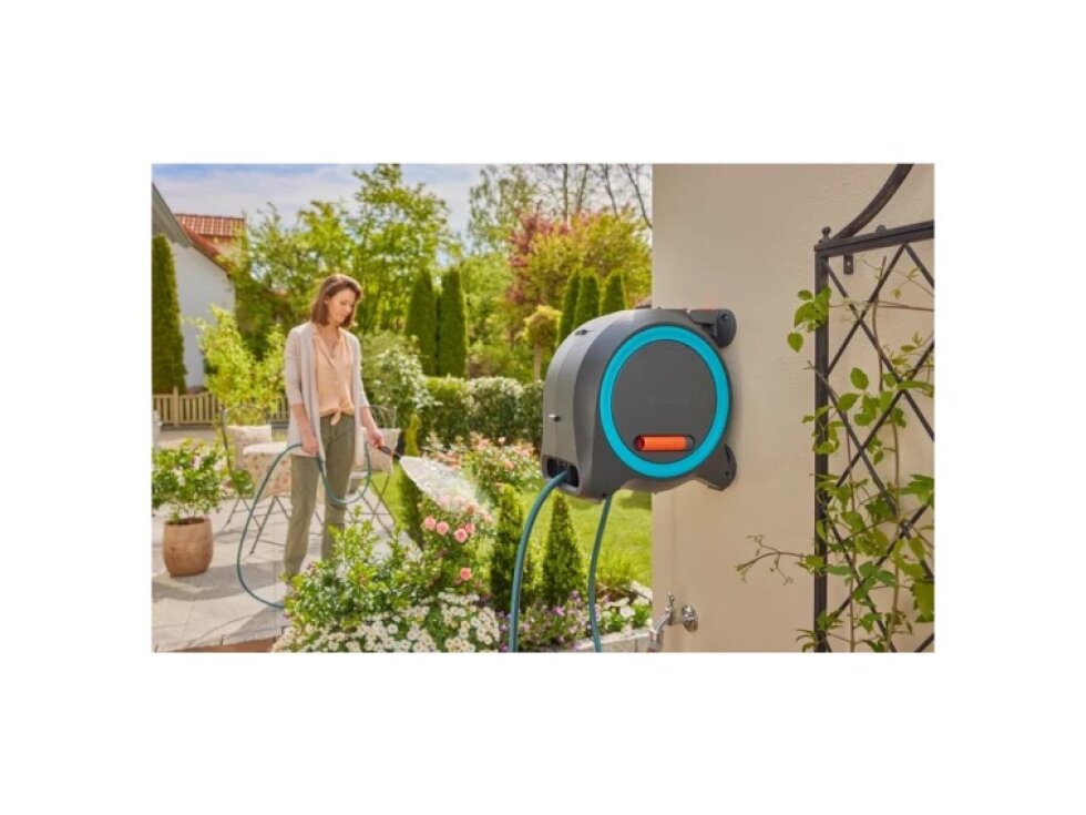 GARDENA Box na hadicu M 2v1 s 20m hadicou a ochranou