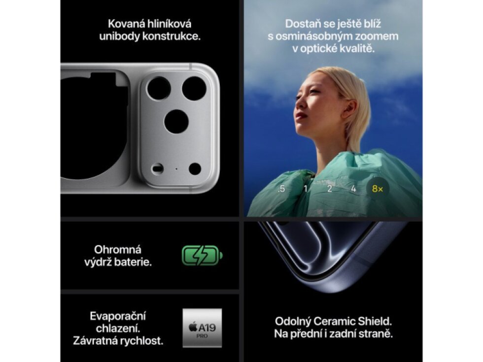 Apple iPhone 17 Pro Max 512 GB - Temná Modrá