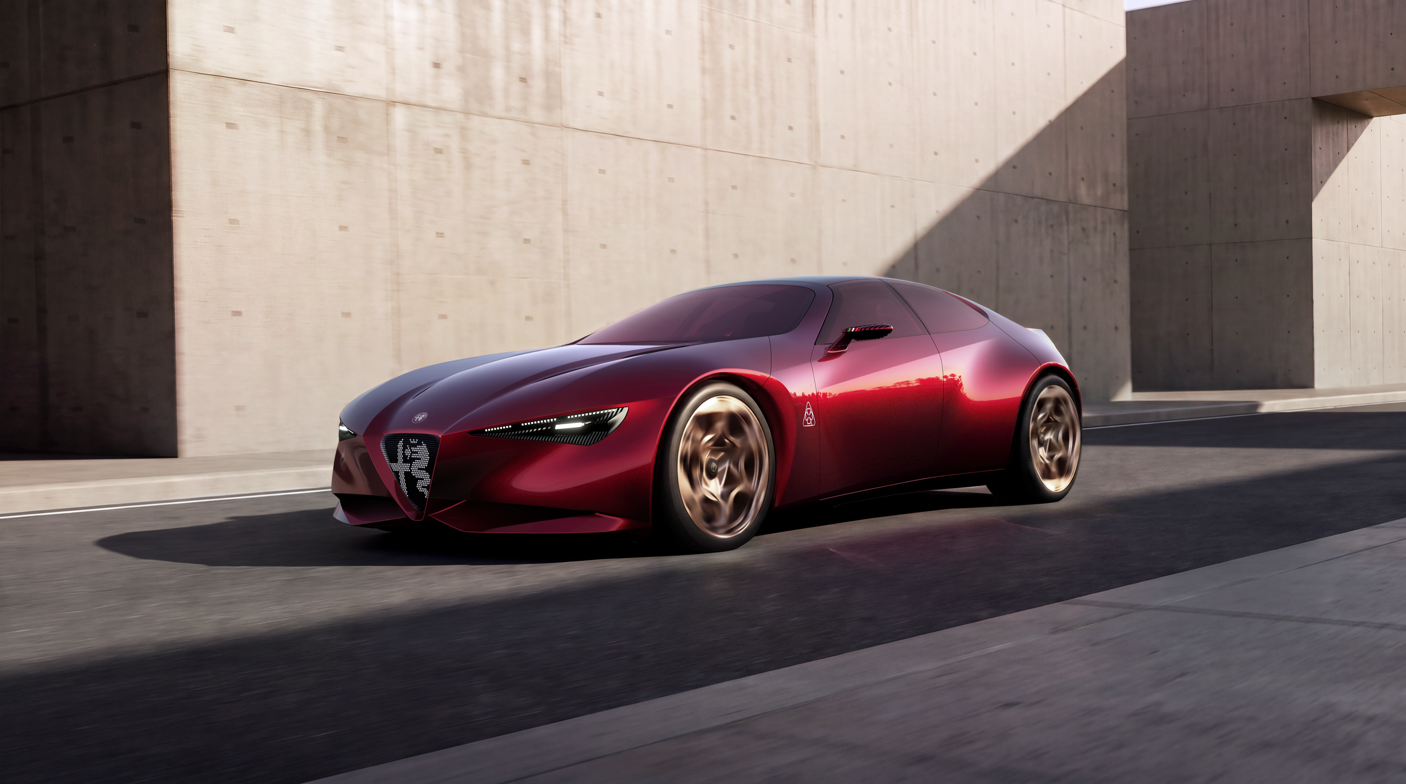 Světová premiéra konceptu Alfa Romeo Cuorerosso
