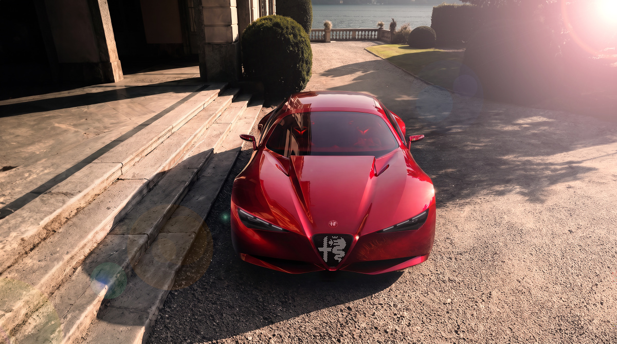 Světová premiéra konceptu Alfa Romeo Cuorerosso