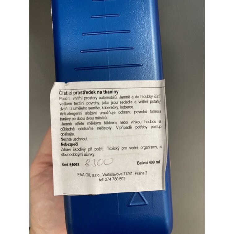 Čistič potahů 400ml