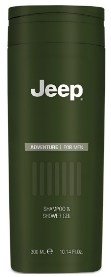 Sprchový gel a šampon Jeep řady Adventure 400ml