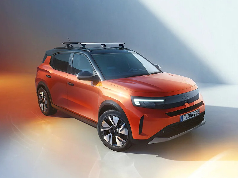 Sada 2 střešních nosičů Opel Frontera - bez podélných tyčí