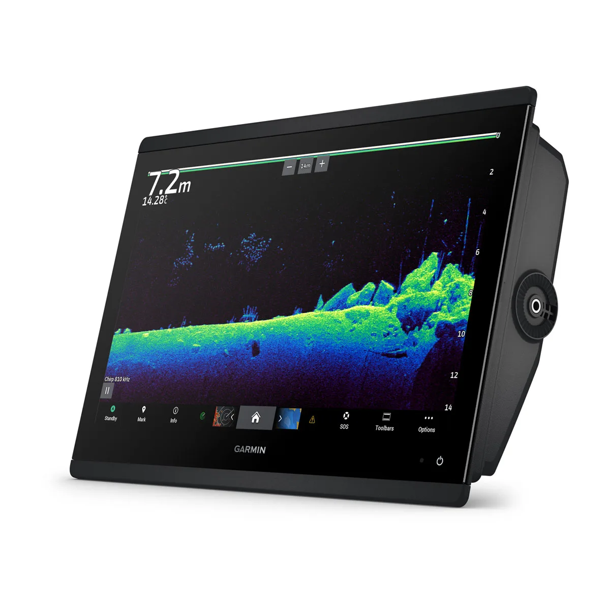 Garmin Sonar Mapový Plotter GPSMAP 1623xsv Bez Sonarové Sondy