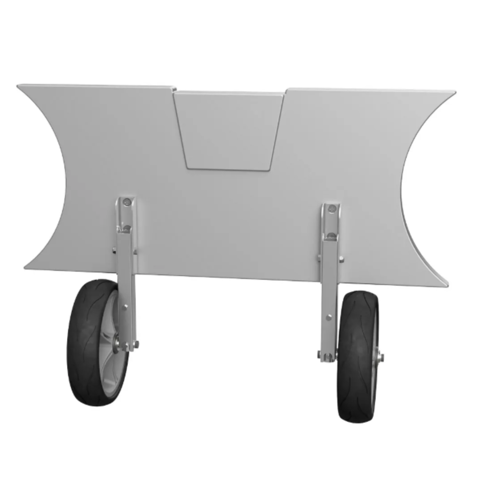 Transportní kolečka pro čluny HD261 – skládací, nerez A4, Ø 260 mm