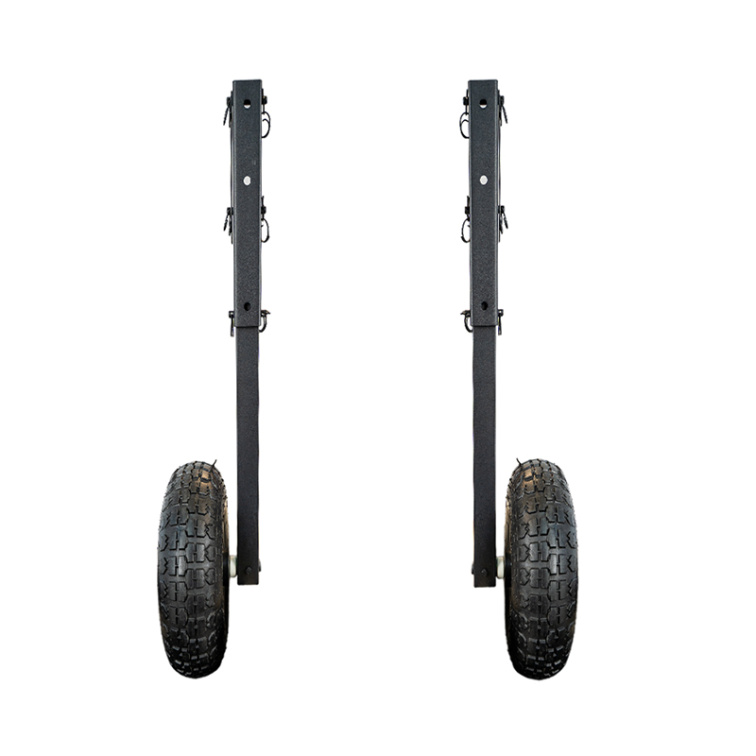 Raptor Přídavné Kolečka Na Člun Černé - 2ks