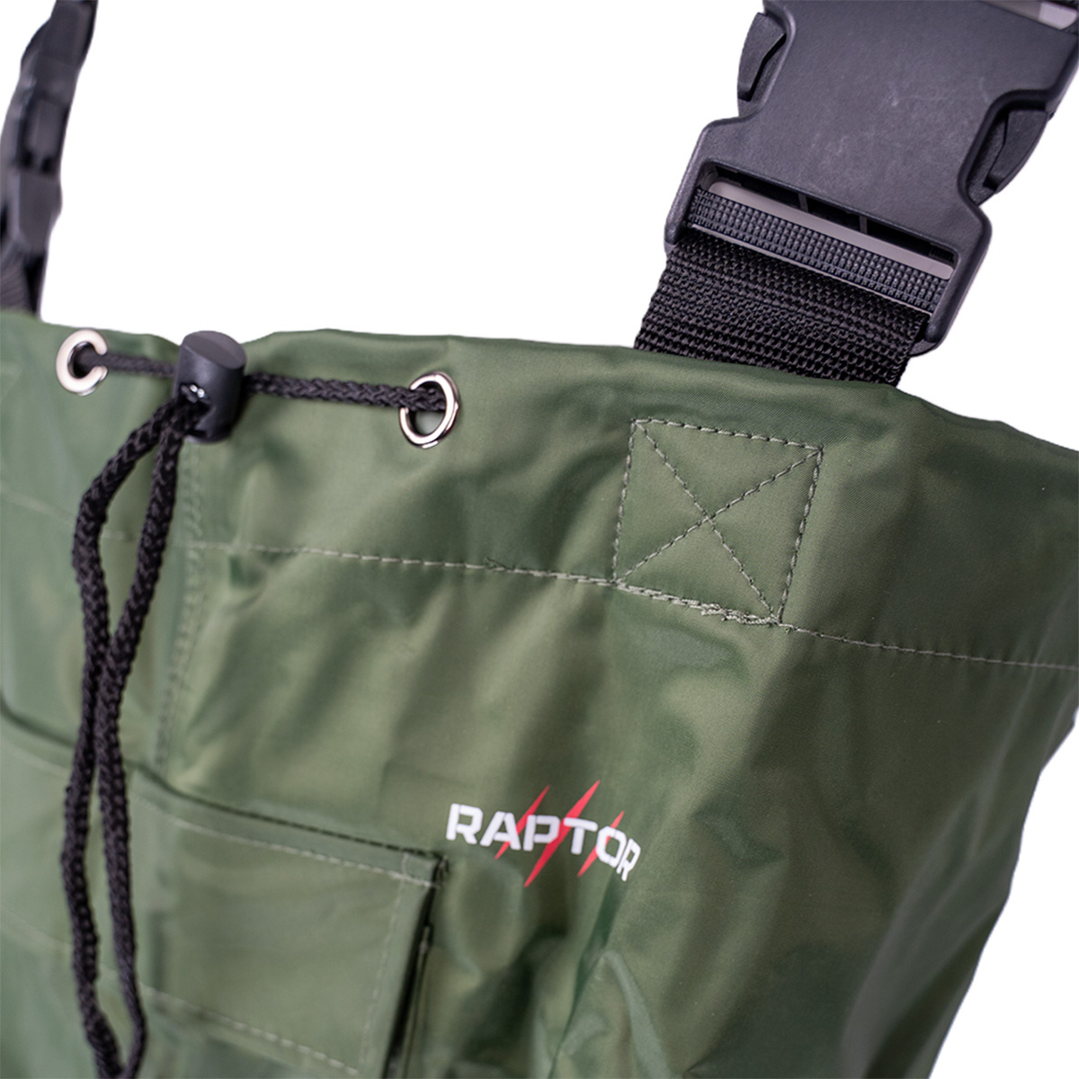 Raptor Rybářské Prsačky Nylon Green