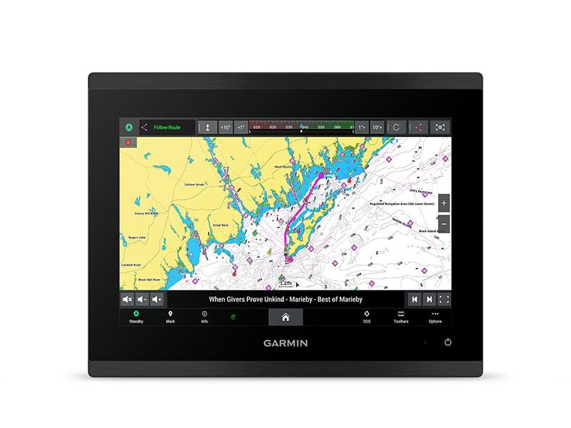 Garmin Sonar Mapový Plotter GPSMAP 9010xsv Bez Sonarové Sondy