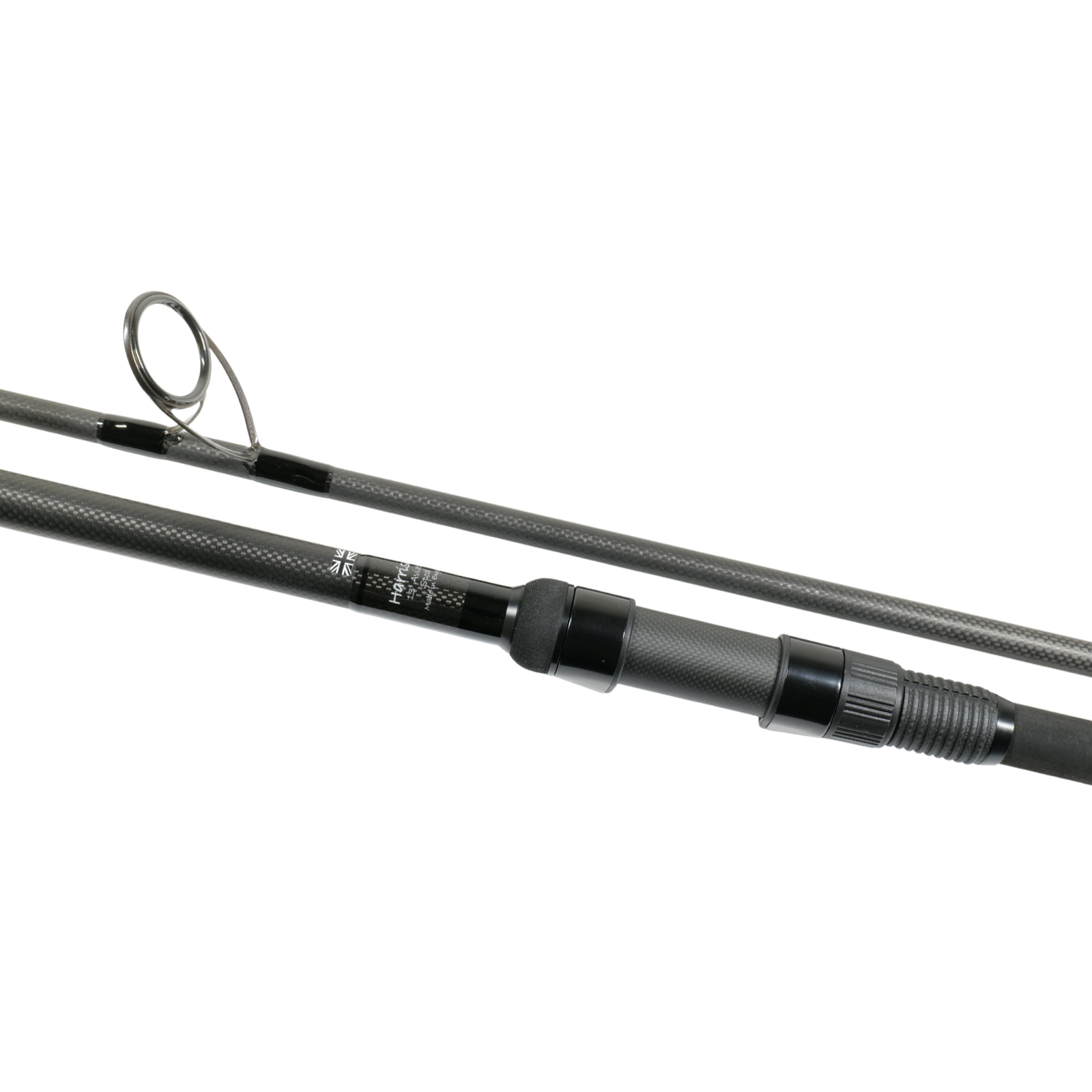 Harrison kaprový prut Aviator Spod 13ft 5lb All Black, sedlo 1K Carbon, Fullshrink, Kigan ZD Anti Tangle Gunsmoke 50mm