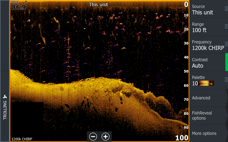 Lowrance Sonar HDS PRO 12 se sondou ActiveImaging HD