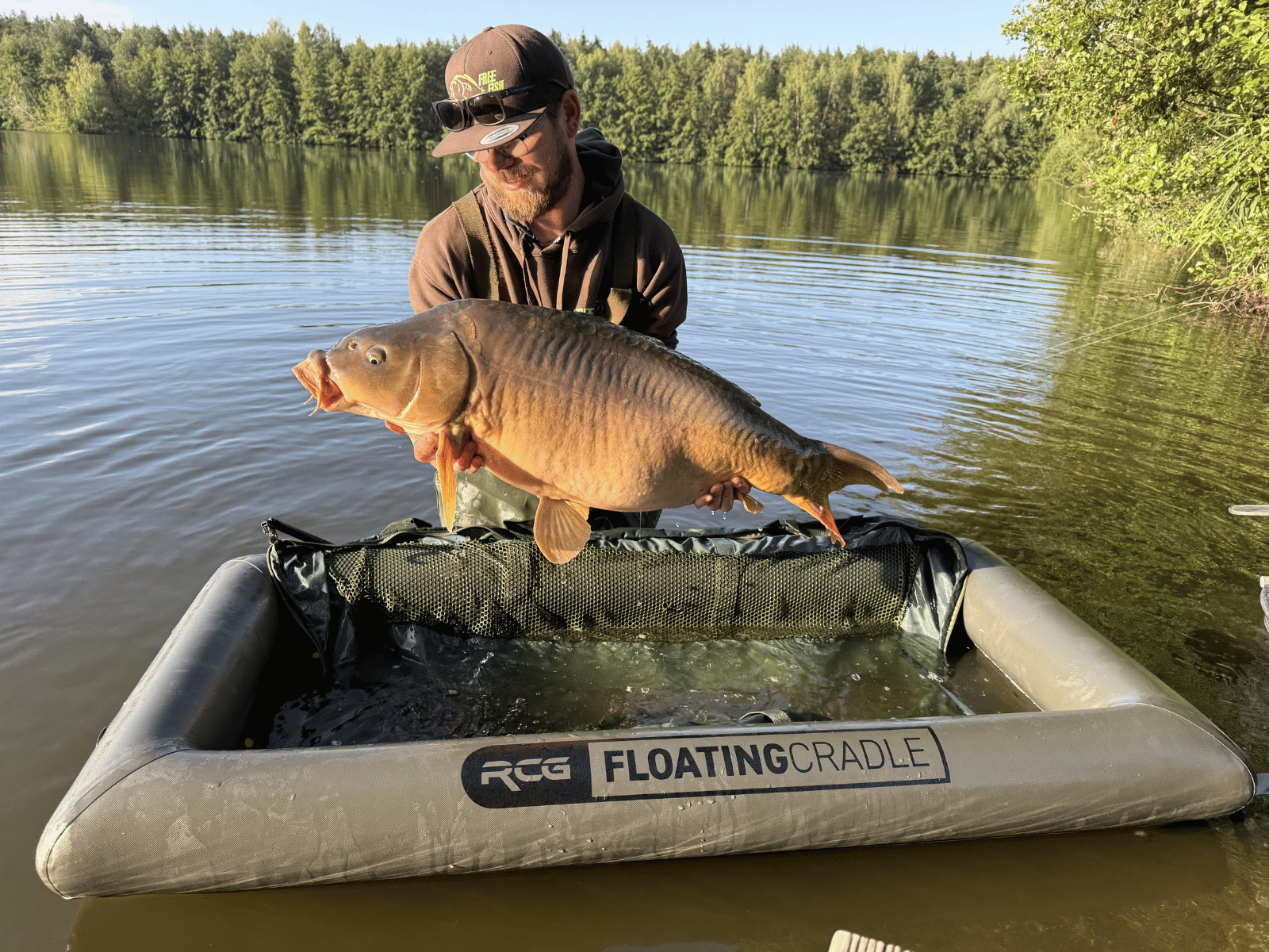 RCG Plovoucí Podložka Vanička Floating Cradle Green