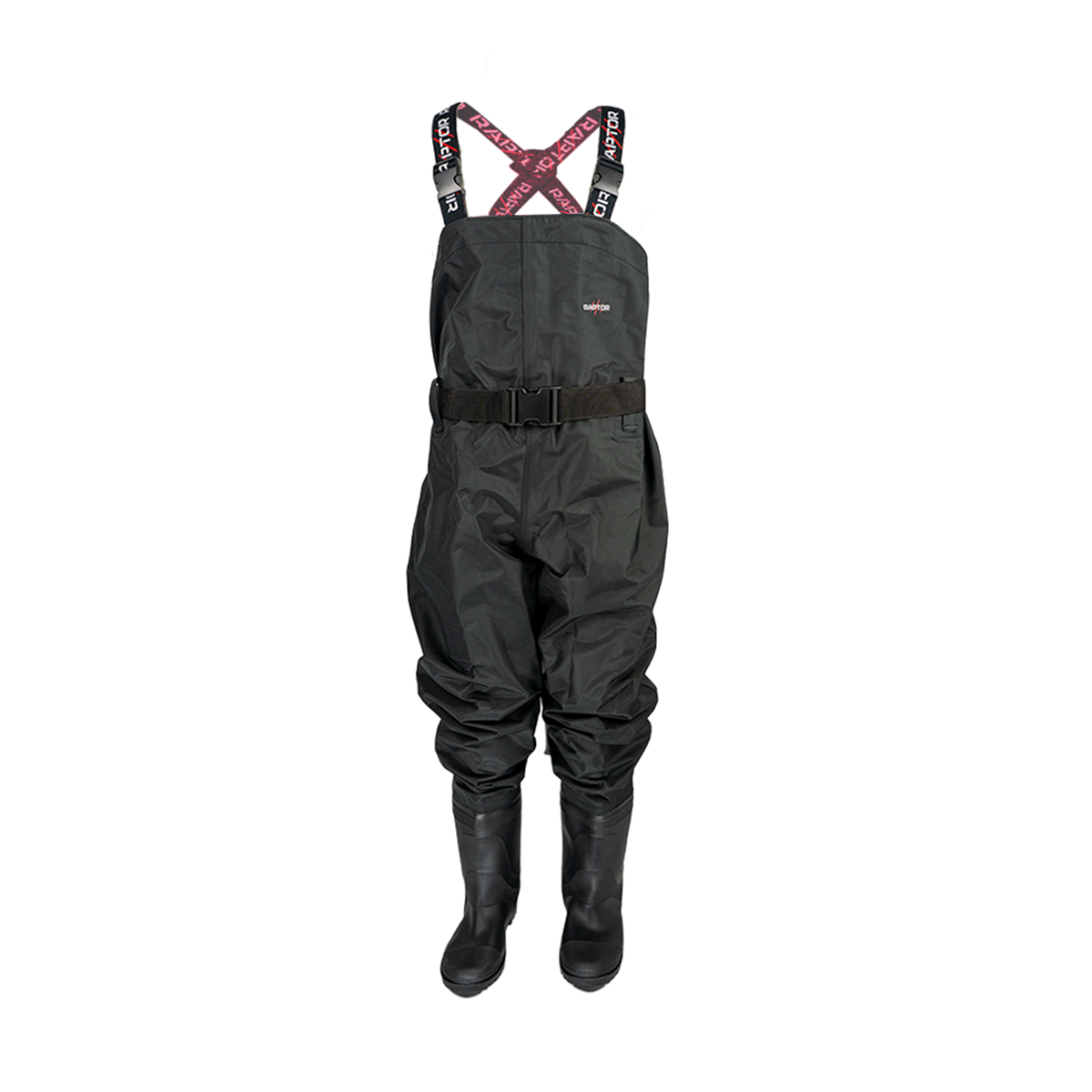 Raptor Rybářské Prsačky Polyester Černé