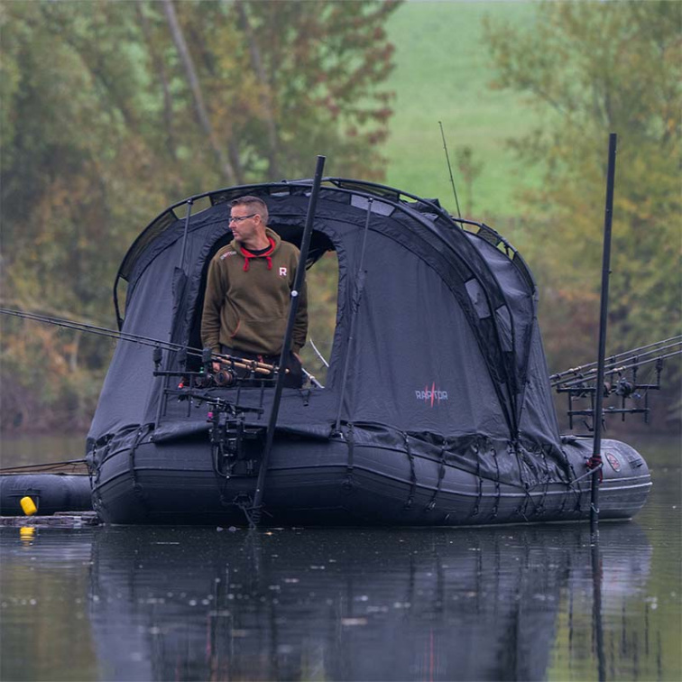 ČLUN RAPTOR 470 X-TREME PRIME CARBON BLACK AIR/ALU