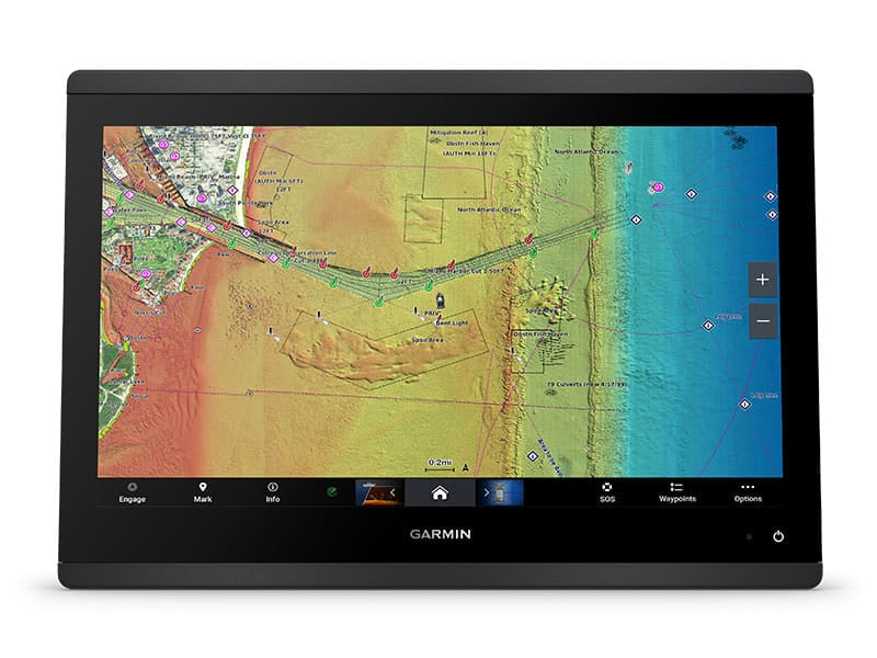 Garmin Sonar Mapový Plotter GPSMAP 1623xsv Bez Sonarové Sondy