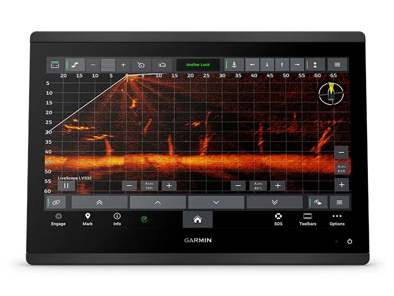 Garmin Sonar Mapový Plotter GPSMAP 1623xsv Bez Sonarové Sondy