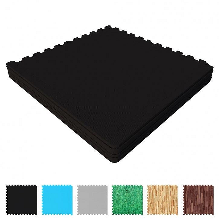 Floor Protection Mat Set with 6 Pieces + End Pieces