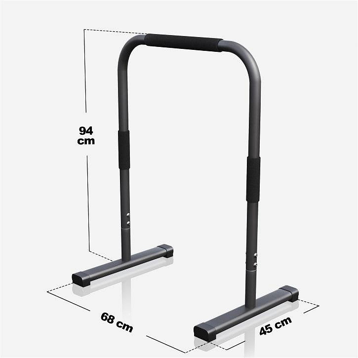 Push Up Stand Dip Bars Black/Red/Blue
