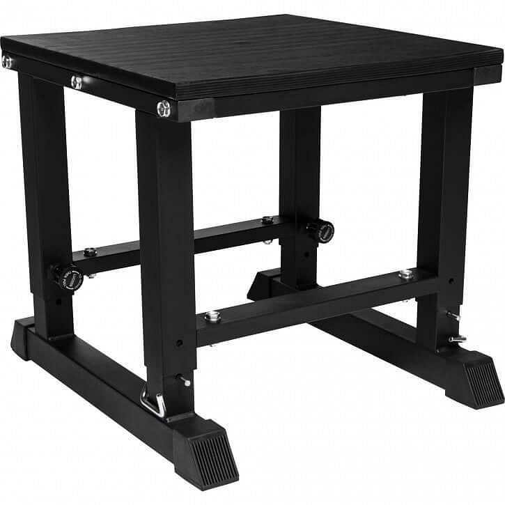Adjustable Plyo Box Black
