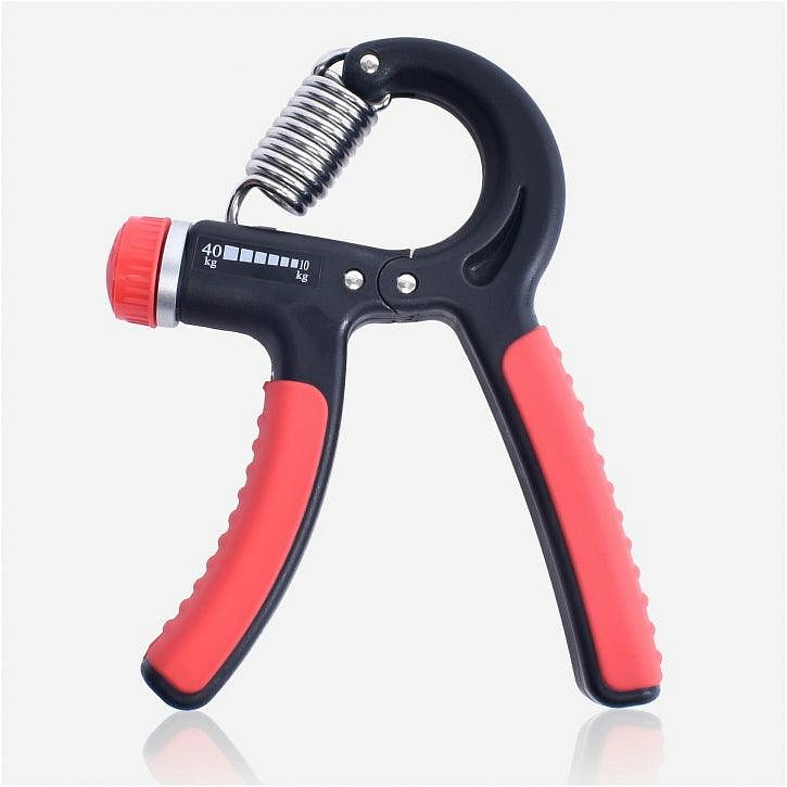 Adjustable Hand Grip Strengthener Black/Red