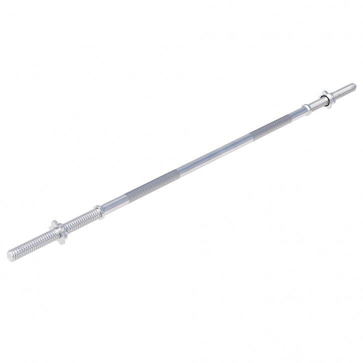 Barbell Bar Chrome 150 cm with Star Collars