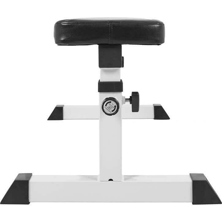 Adjustable Flat Bench White