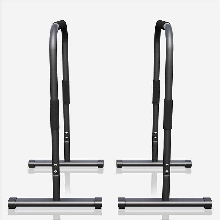 Push Up Stand Dip Bars Black/Red/Blue