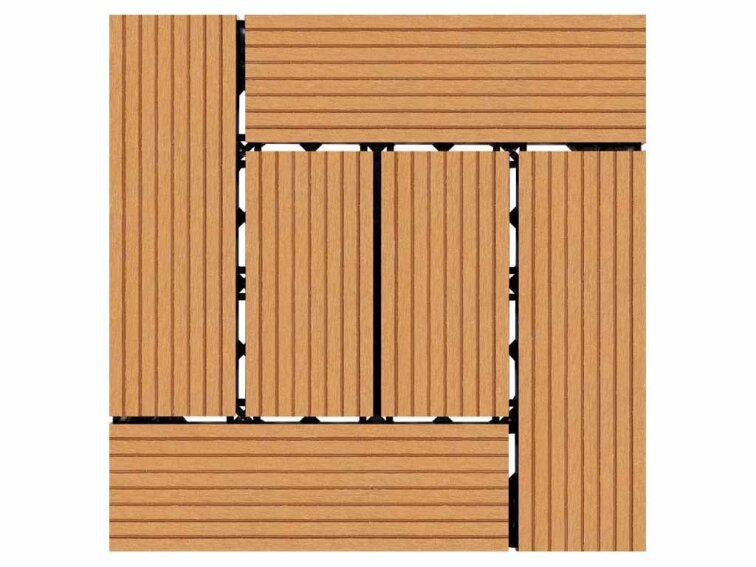 WPC dlaždice LEGI STYLE 30 x 30 cm, teak