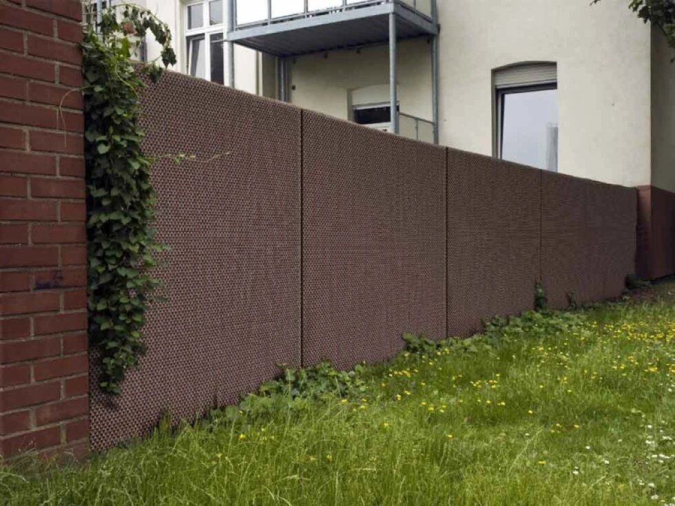 Balkonová zástěna LEGI 3 x 0,9 m, hnědá