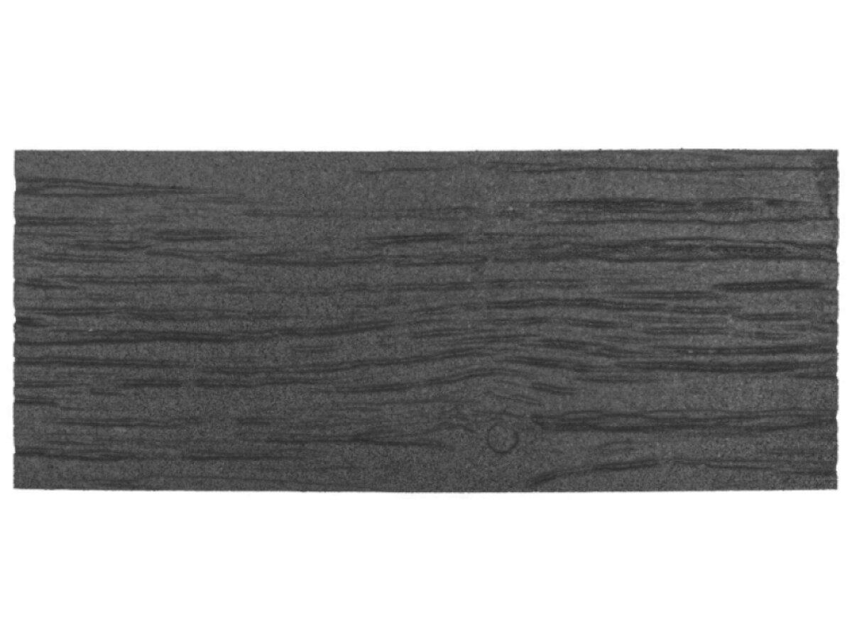 Zahradní nášlap RAILROAD TIE, šedý, gumový