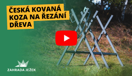 Kovaná koza na řezání dřeva