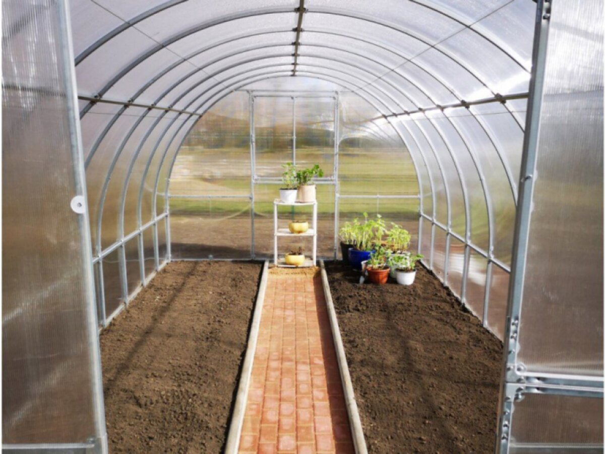 Zahradní skleník Gardentec CLASSIC T 2 x 3 m, 4 mm