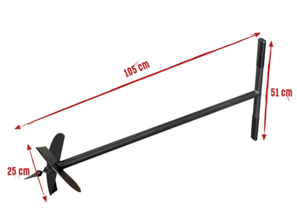 Zemní vrták CAPO 250 mm, ruční