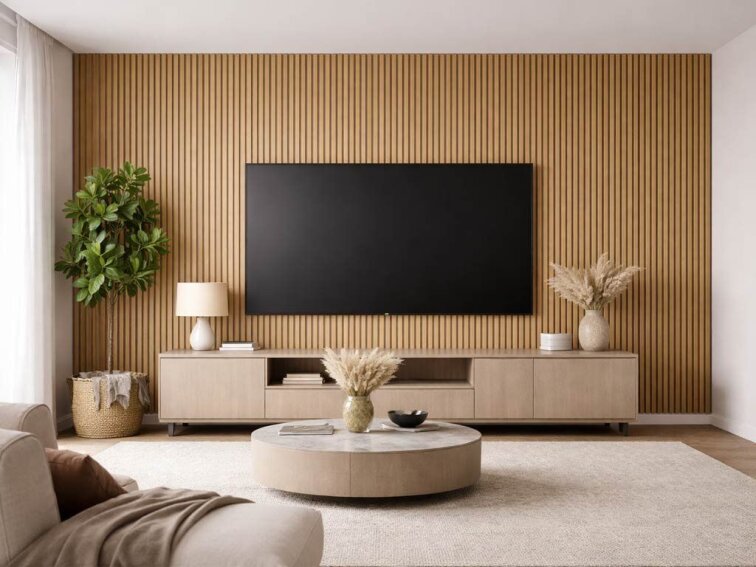 Akustický panel LEGI 60 x 270 cm, přírodní