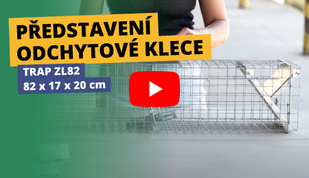 Past na kuny, potkany, krysy a lasičky TRAP ZL82x17x20