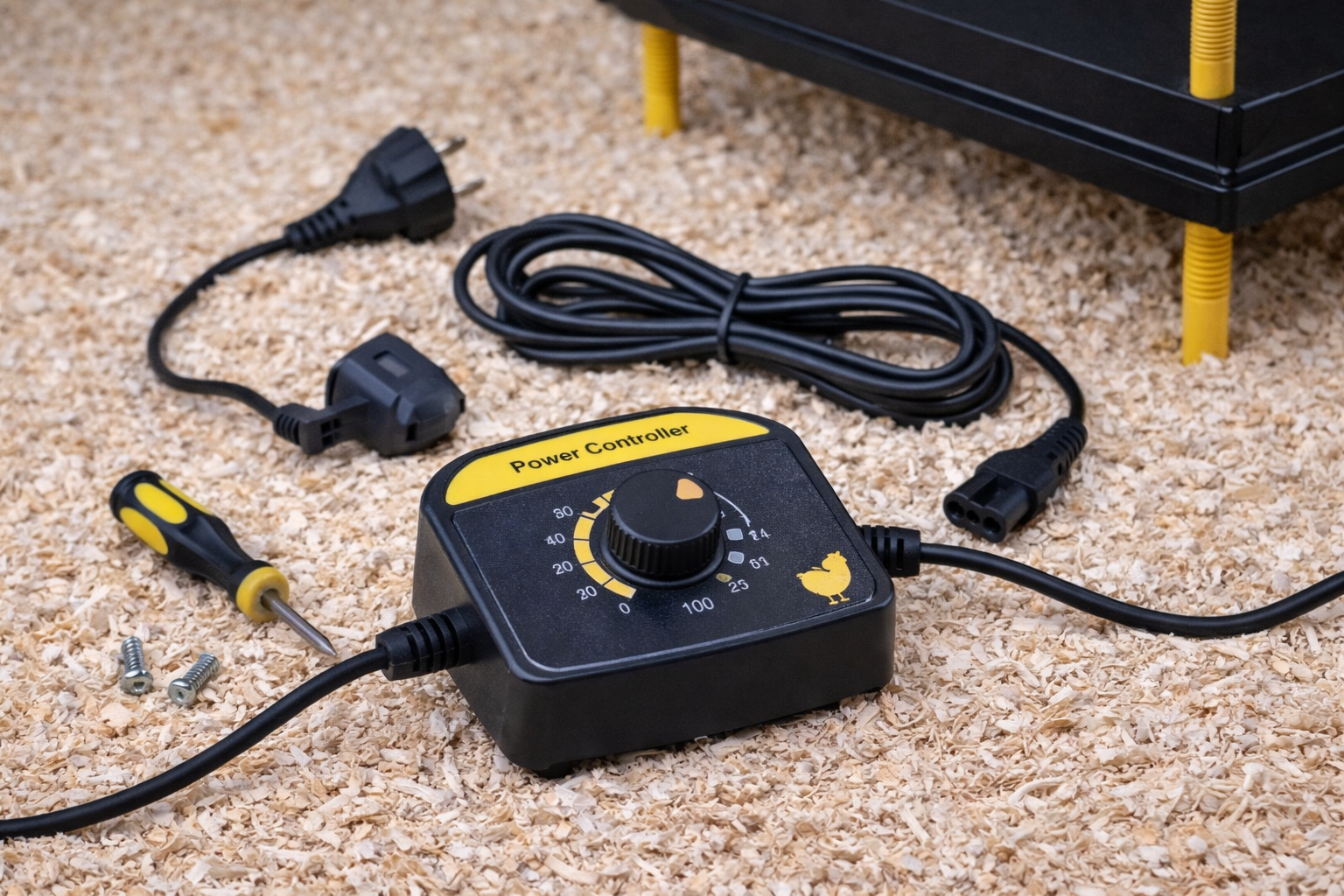 Umělá kvočna - výhřevná deska 40x40 cm, 38 W.