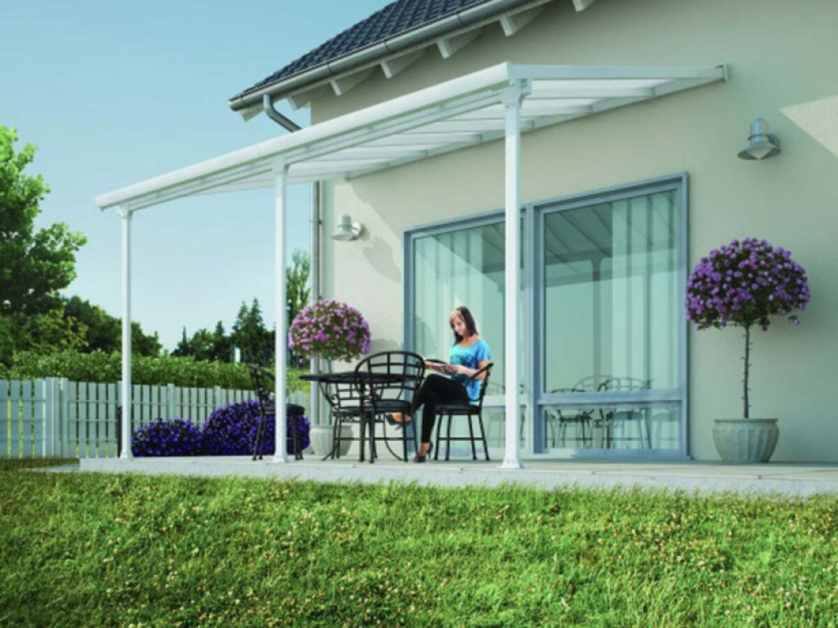 Hliníková pergola PALRAM Sierra 5400 bílá 3 x 5,46