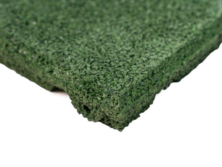 Gumová dlaždice ASLON 40 x 40 cm, zelená