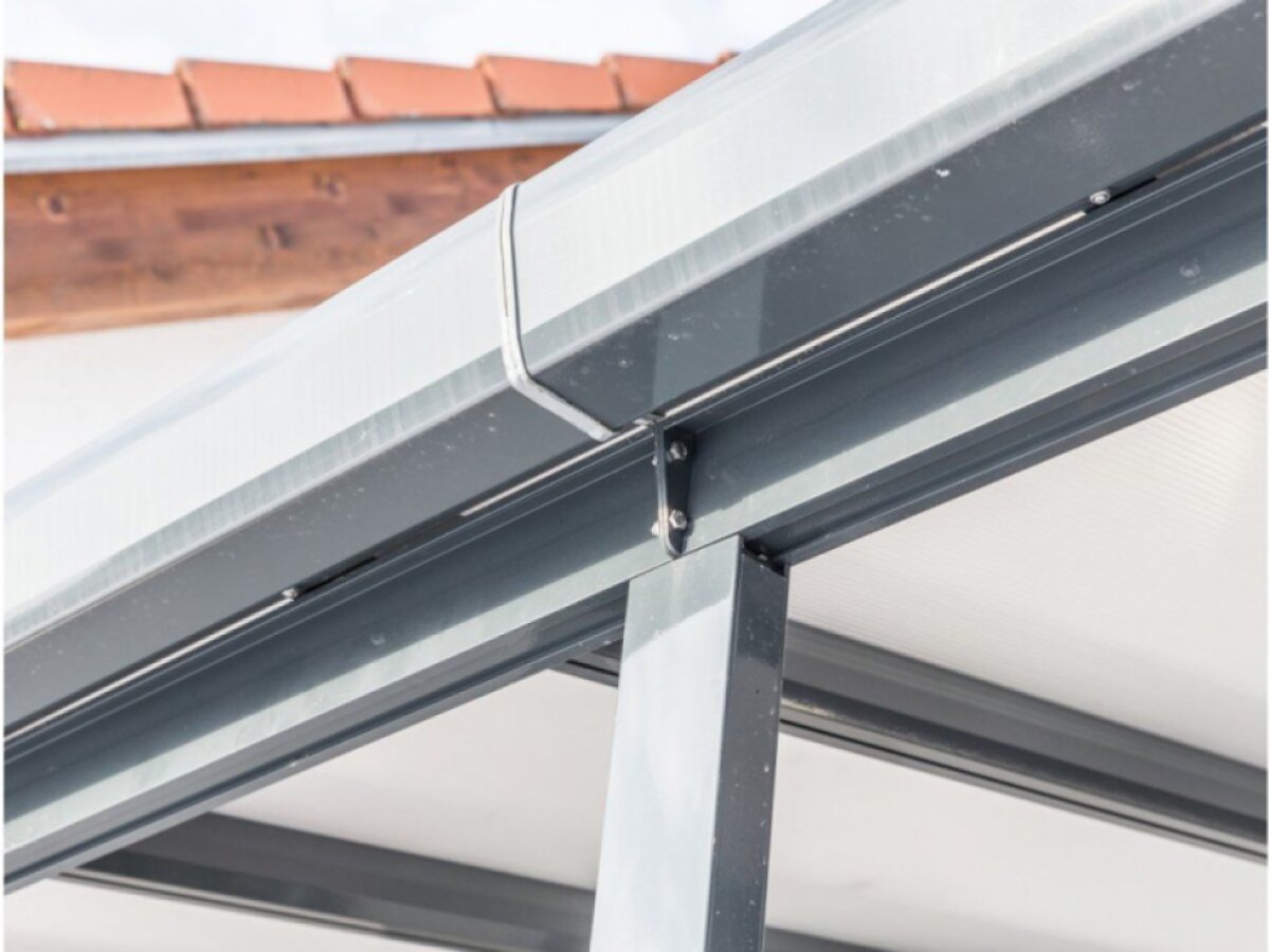 Hliníková pergola Terrassendach original 4,26 x 4,06 m - antracit