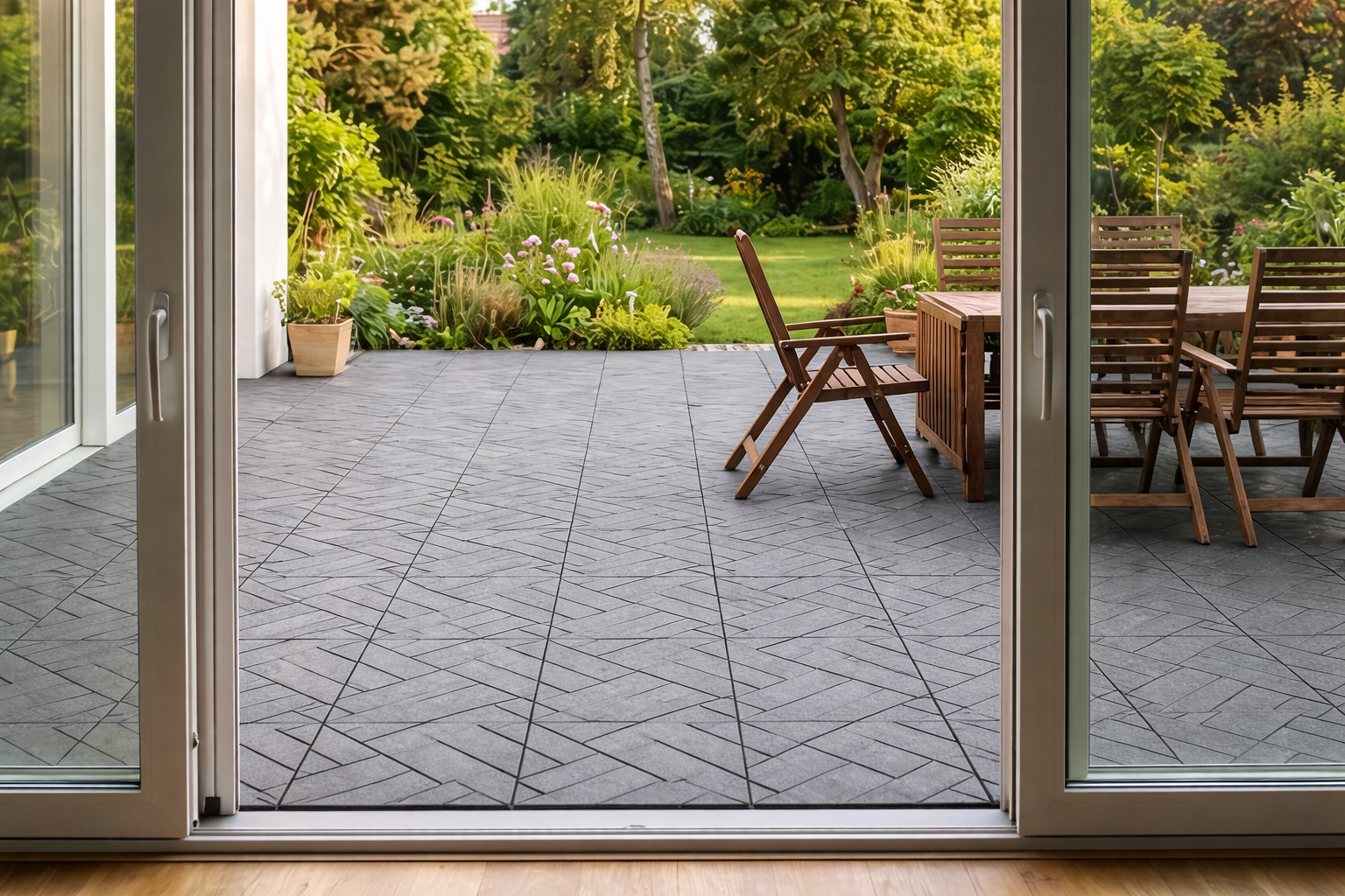 Gumová dlaždice ARISTA 30 x 30 cm, šedá