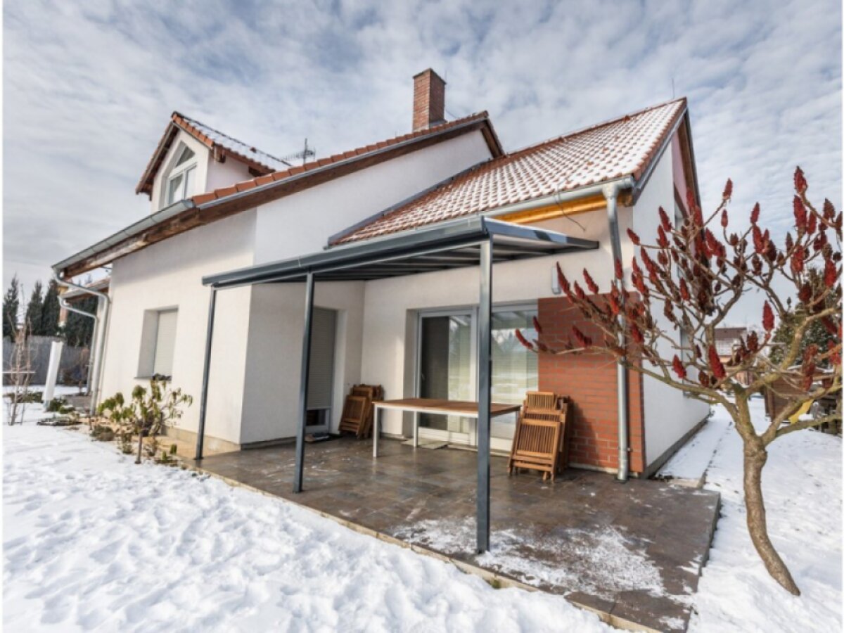 Hliníková pergola Terrassendach original 3,06 x 4,06 m - bílá